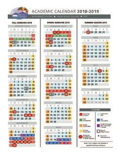 Socccd Academic Calendar